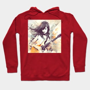 Girl who loves music vibes Hoodie